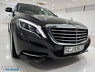 Mercedes Benz S320L R19 LED 2016 Brown Rear Entertainment